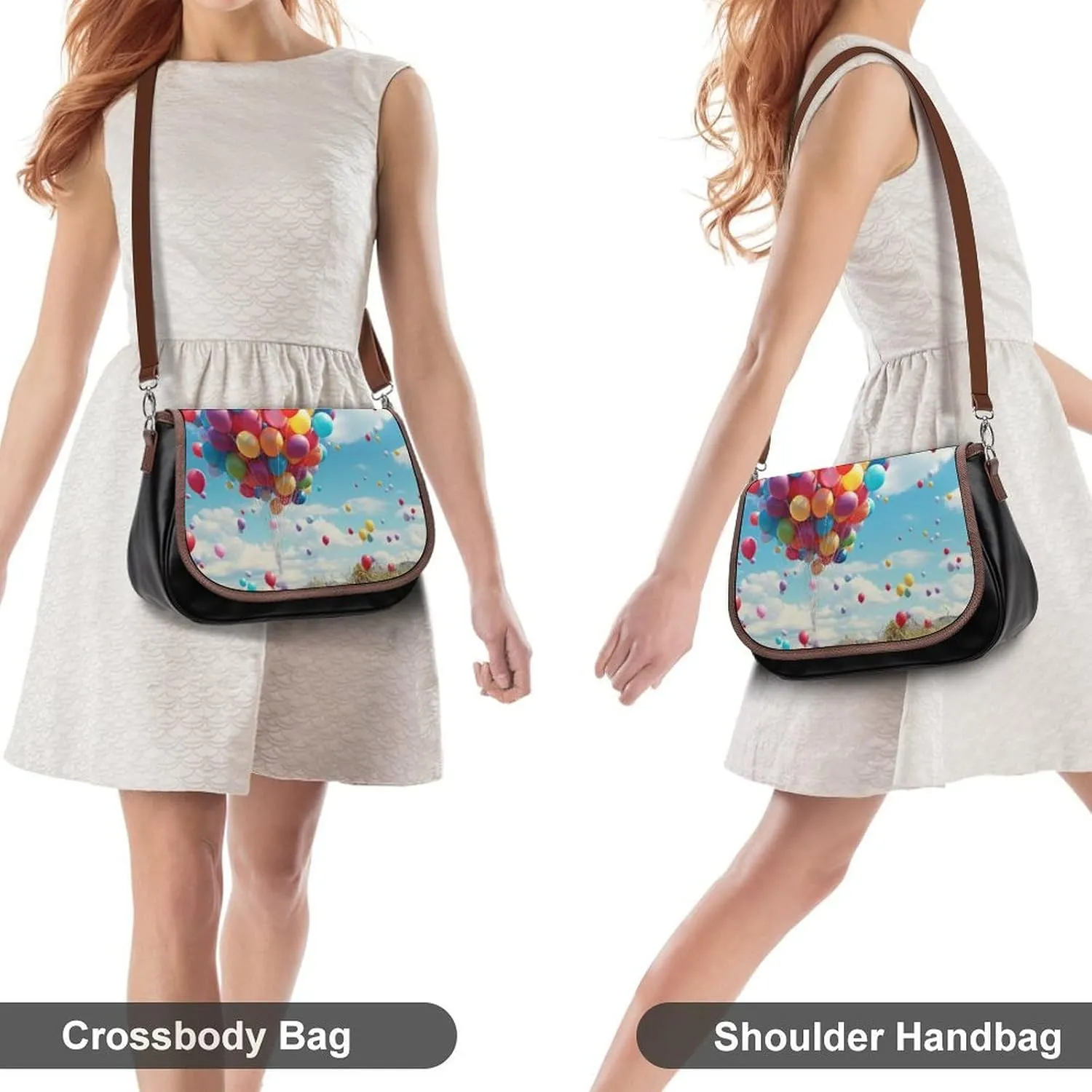 Dragonfly Green Crossbody Bags for Women,PU Leather Tote Bag for Women,Shoulder Bag Purse for Work Shopping Travel