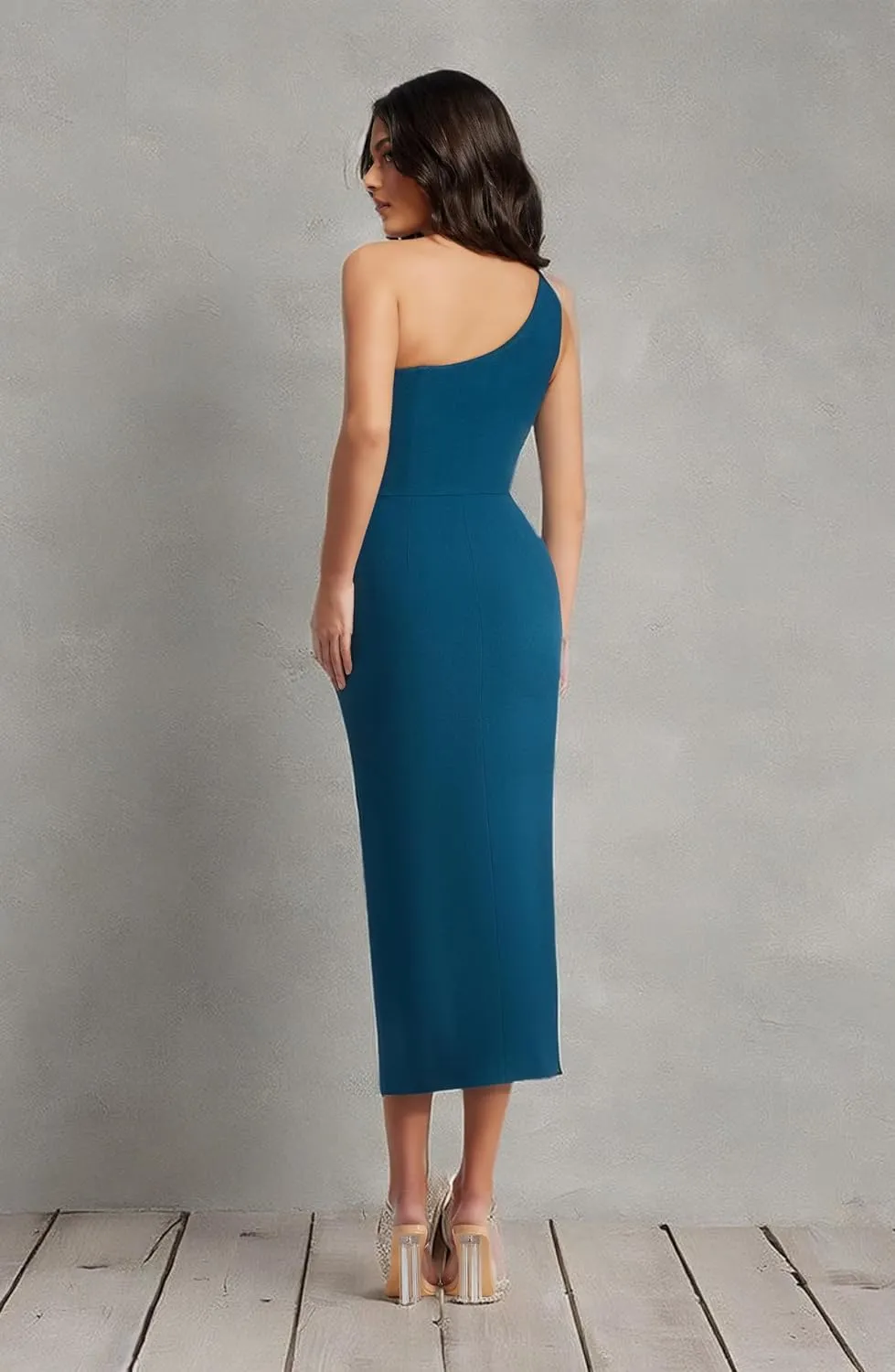 Dress the Population Women's Magnolia Bodycon Midi Dress