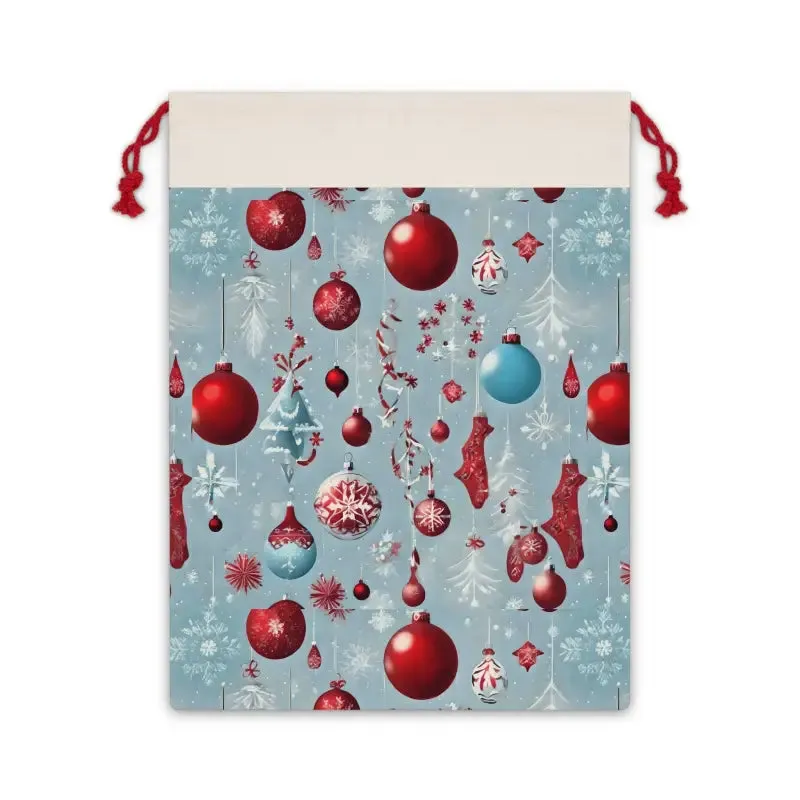Eco Friendly Christmas Decorations Linen Bag
