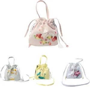 Embroidery Evening Bag Women Handbag Hobo Tote Shoulder Bag Casual Crossbody Bag Gift for Women