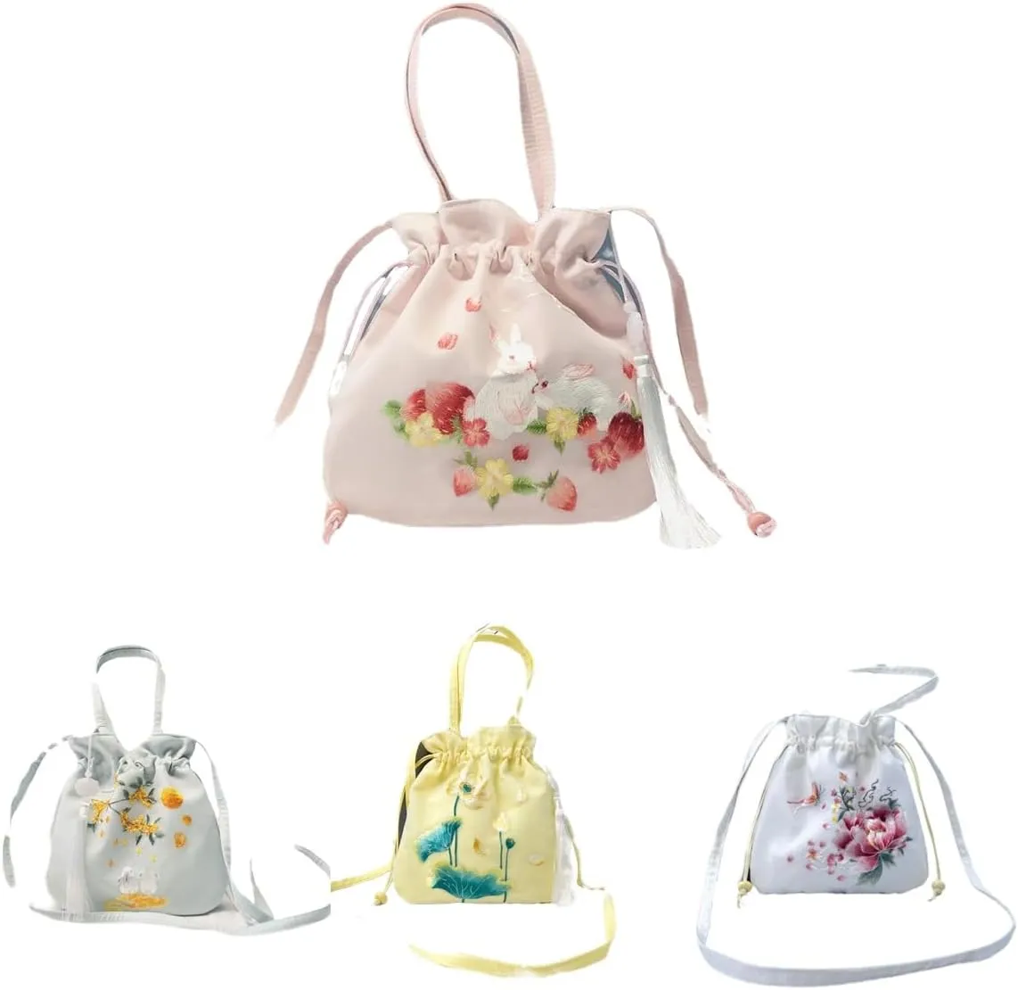 Embroidery Evening Bag Women Handbag Hobo Tote Shoulder Bag Casual Crossbody Bag Gift for Women
