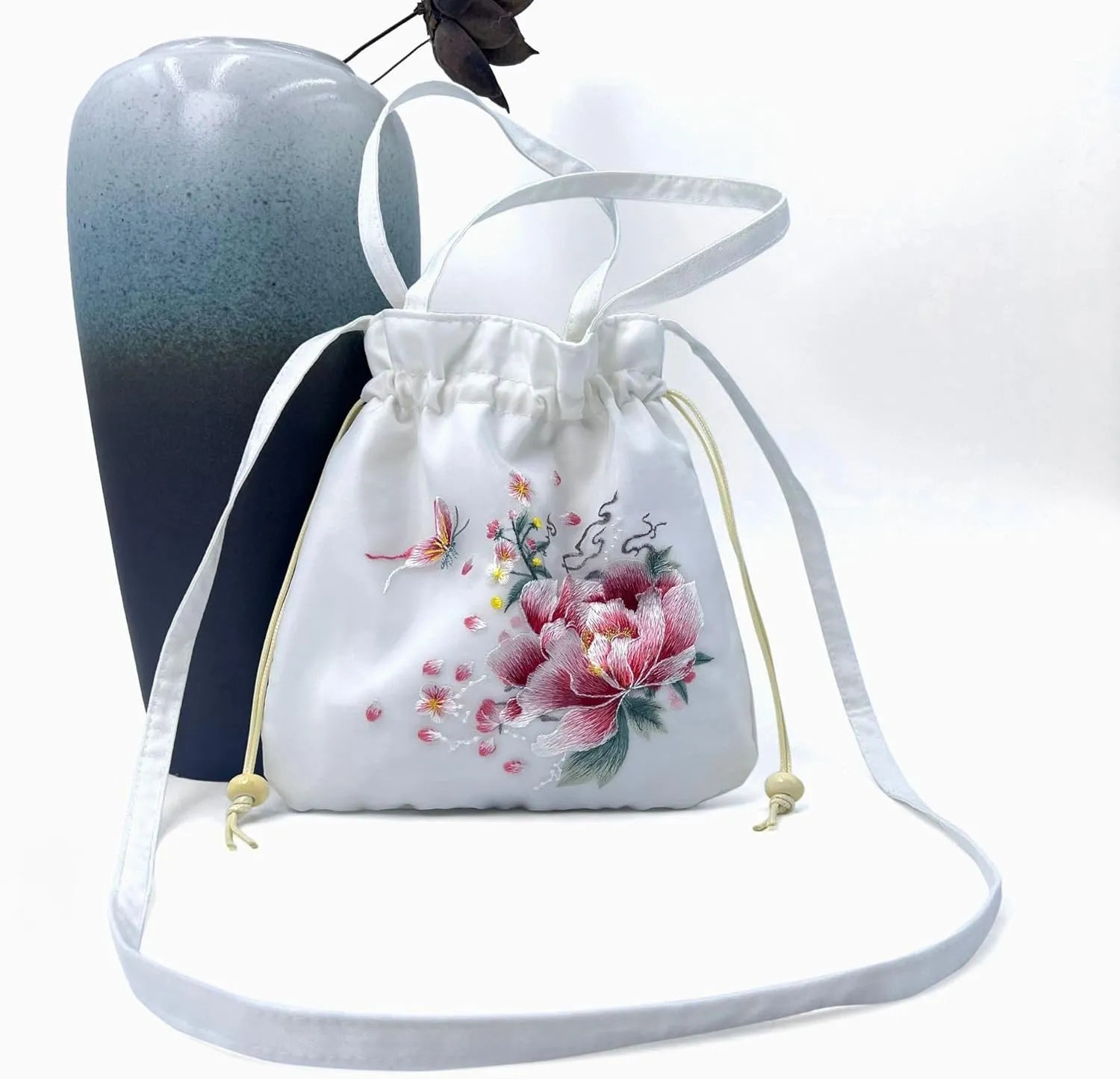 Embroidery Evening Bag Women Handbag Hobo Tote Shoulder Bag Casual Crossbody Bag Gift for Women