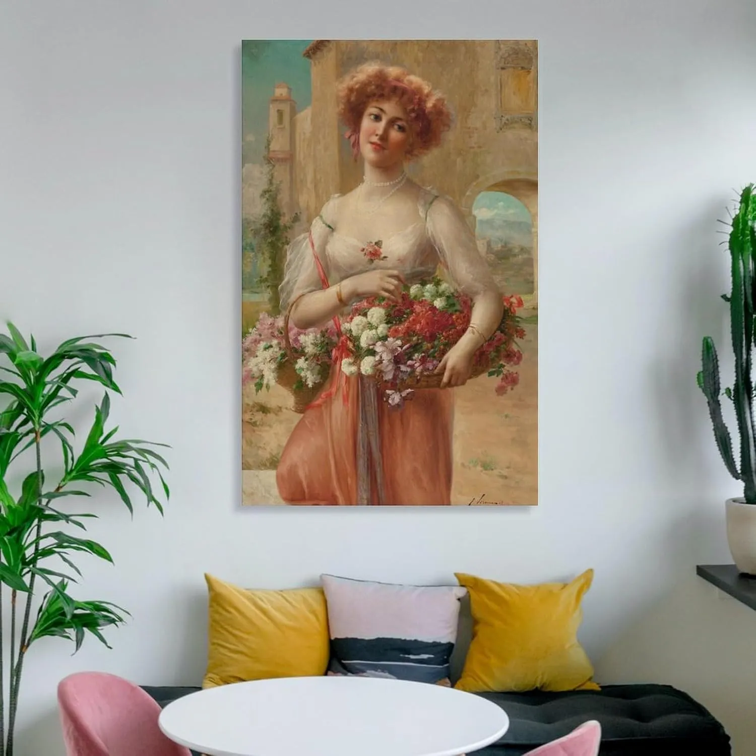 Emile Vernon Poster Print Aux Roses Canvas Art Poster And Wall Art Picture Print Modern Family Bedroom Decor Posters 12x18inch(30x45cm)