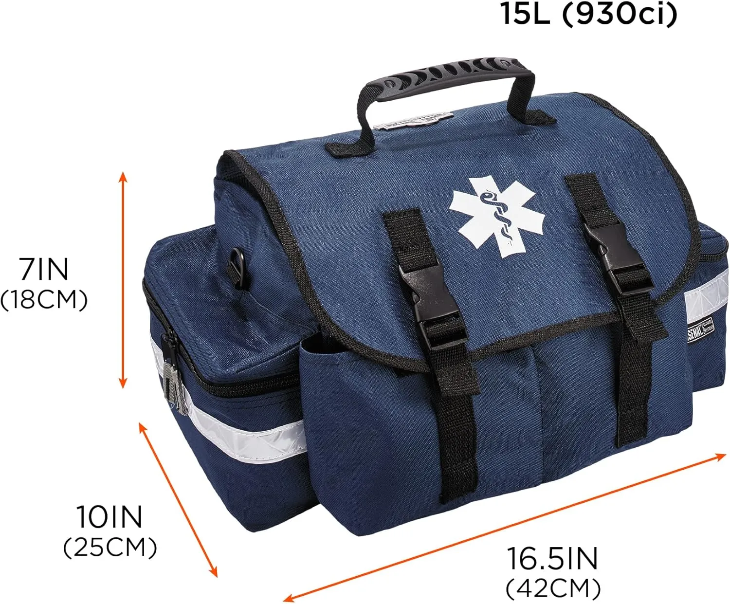 Ergodyne Arsenal 5210 Trauma Bag, Blue, Small, 13417