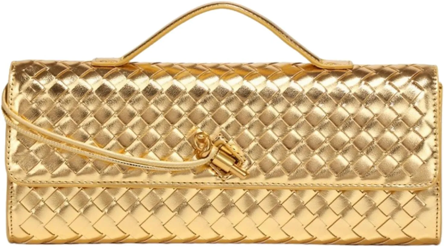 Evening Woven Crossbody Bags for Women Casual Shoulder Shoulder Handbag Clutch Purse Fashion Clutch Purse
