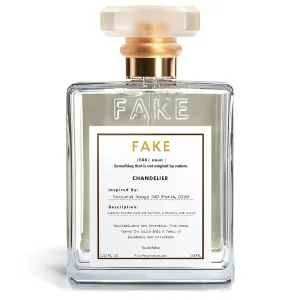 Fake Chandelier | Baccarat Rouge 540 Inspired Unisex Fragrance Dupe – Long Lasting Eau de Parfum (3.4oz / 100ml) | Luxury Perfume Clone for Men & Women | BR540 Impression