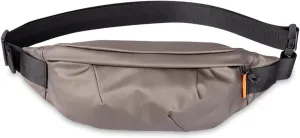 Fanny pack Men's Messenger Bag Multifunctional Wallet Waist Bag Waterproof Outdoor Travel Sports Bags Shoulder Bags (Gold)