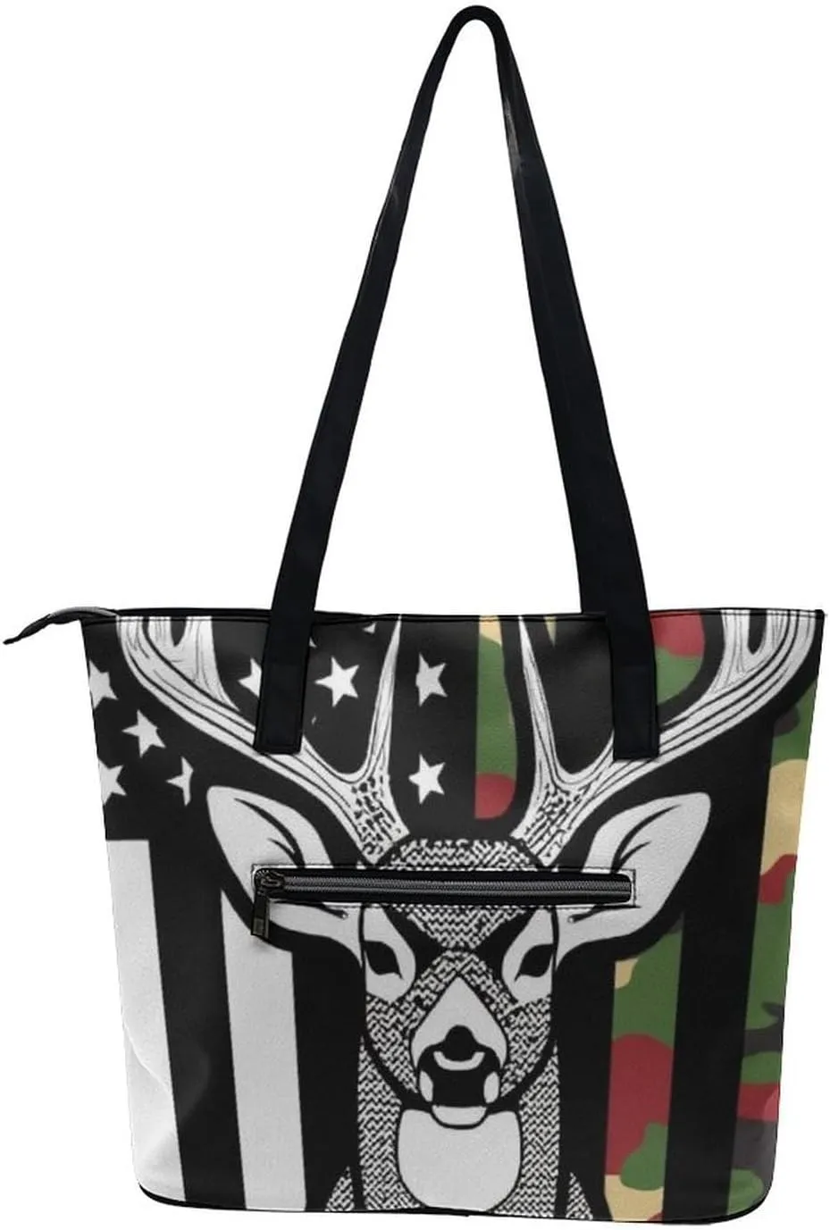 Fashion Coach Handbags for Women, Reusable Large Capacity Long Handle Tote Bag for Shopping, Work