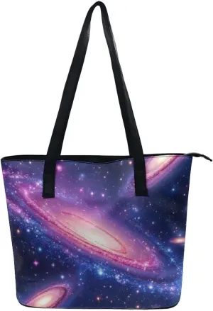 Fashion Coach Handbags for Women, Reusable Large Capacity Long Handle Tote Bag for Shopping, Work
