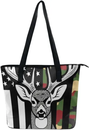 Fashion Coach Handbags for Women, Reusable Large Capacity Long Handle Tote Bag for Shopping, Work