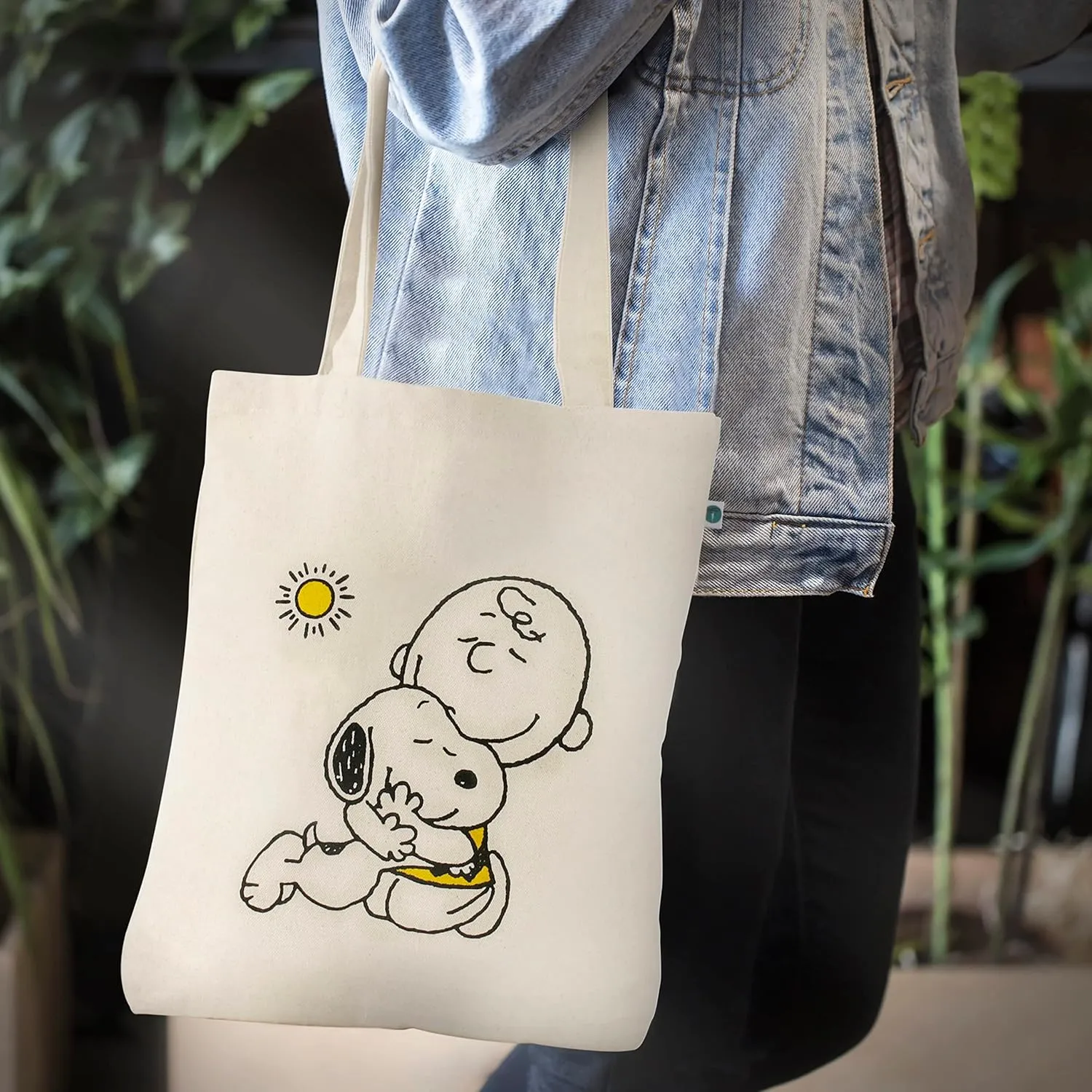 FINGERCRAFT Tote Bag, Lightweight High Capacity Canvas Shopping Bag, Multipurpose Use Grocery and Carry Bags for Men Women
