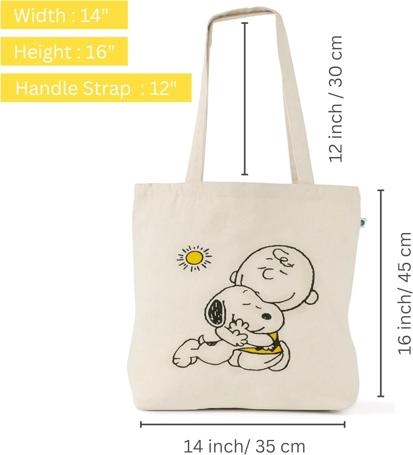FINGERCRAFT Tote Bag, Lightweight High Capacity Canvas Shopping Bag, Multipurpose Use Grocery and Carry Bags for Men Women