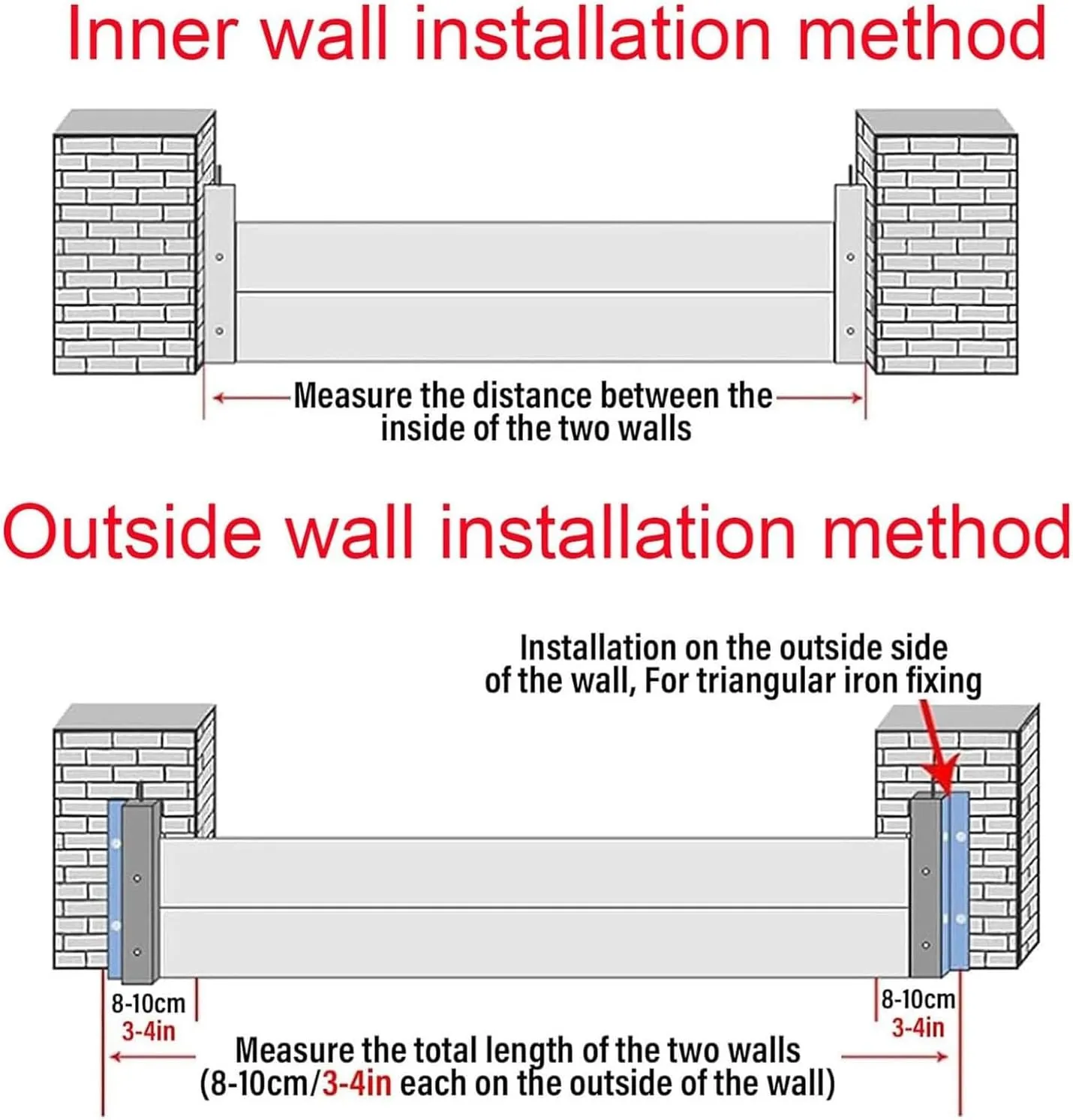 Flood Protection Barrier | Heavy Duty Aluminum Alloy Baffle for Rain Control - Perfect for Home, Doorway, Driveway - Alternative to Sandbags(4x2.6ft)