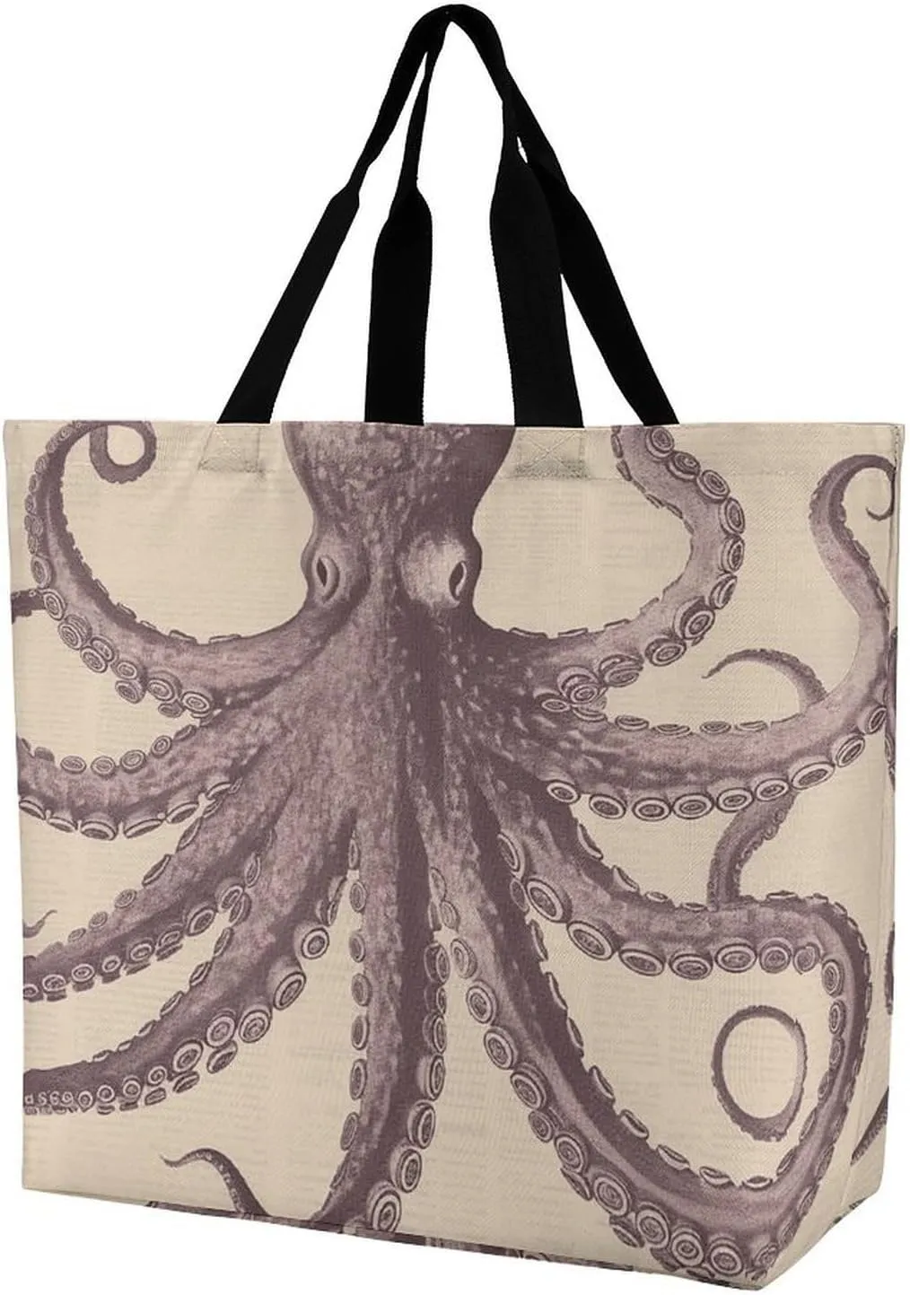 Foldable Grocery Bag Reusable Shopping Bag USA Flag Tote Bag Casual Handbags for Work Shopping