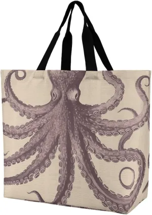 Foldable Grocery Bag Reusable Shopping Bag USA Flag Tote Bag Casual Handbags for Work Shopping