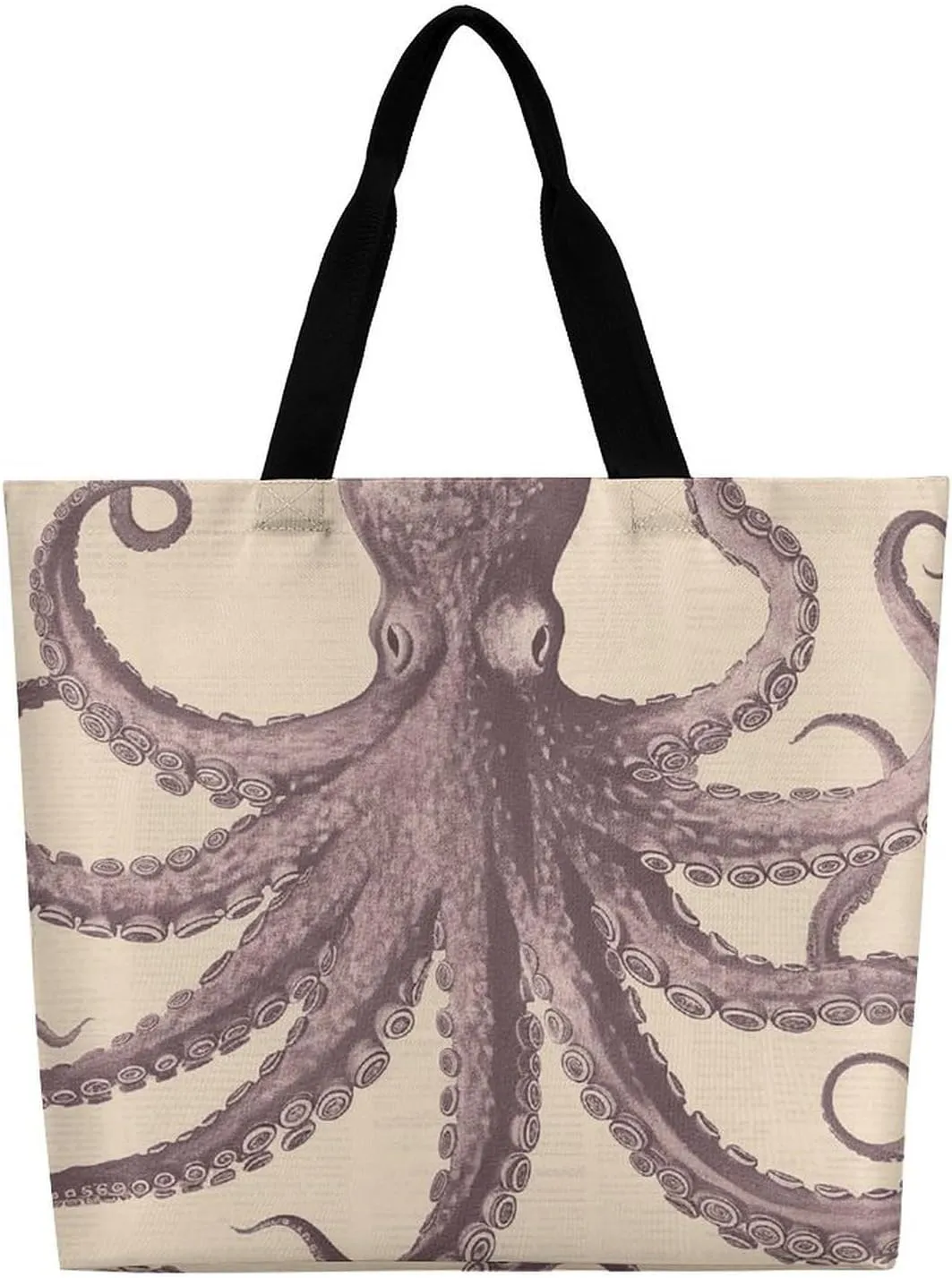 Foldable Grocery Bag Reusable Shopping Bag USA Flag Tote Bag Casual Handbags for Work Shopping