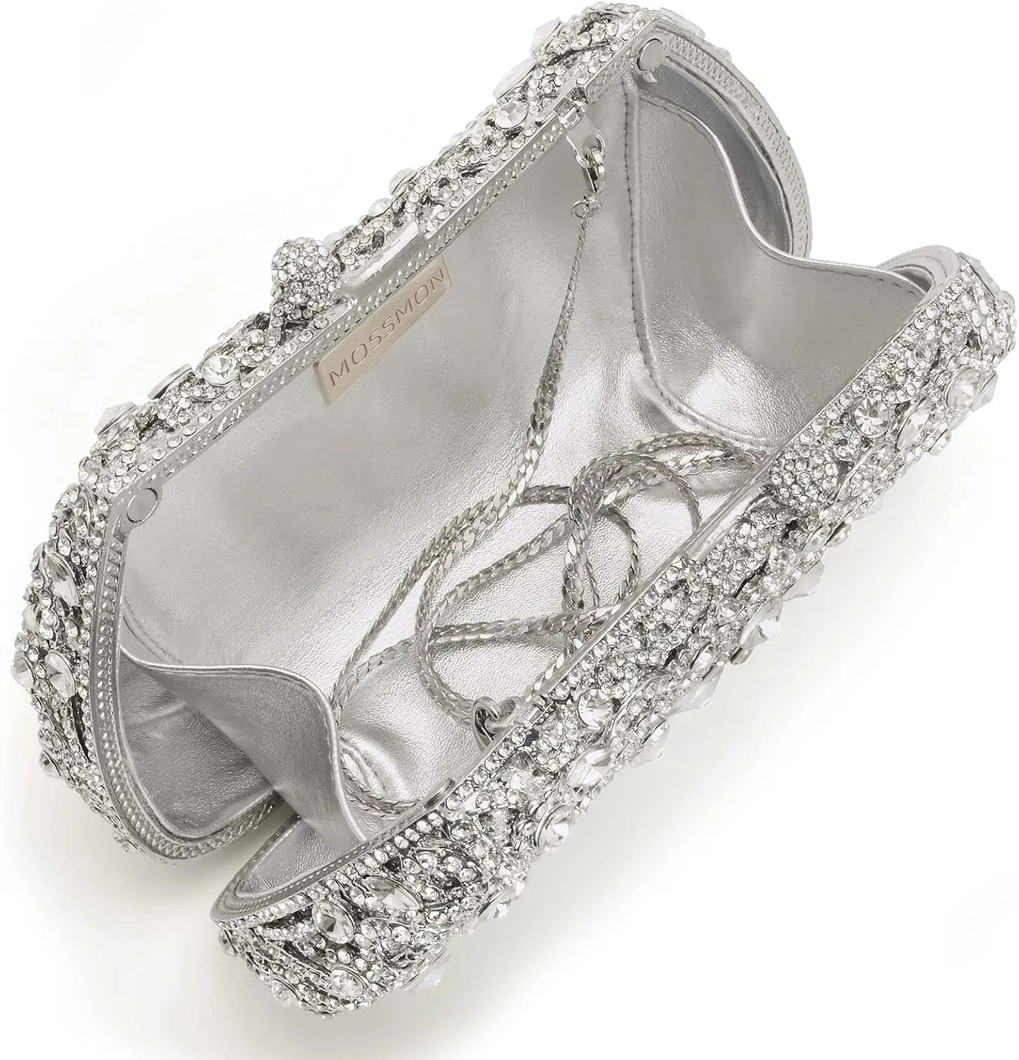 Formal Rhinestone Crystal Clutch Evening Wedding Bag For Women