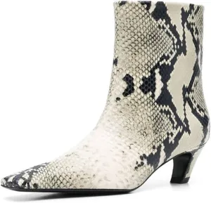 FSJ Women Square Toe Comfort Kitten Low Heel Ankle Boot Pull On Bootie Winter Faux Suede Casual Dressy Shoes Size 4-16 US