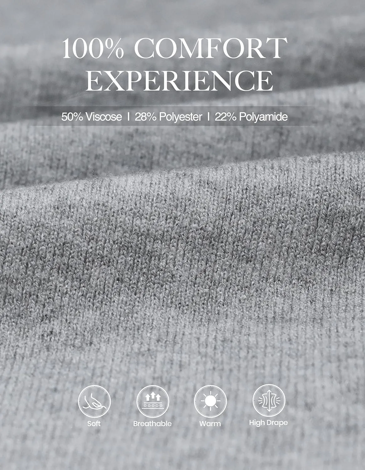 FUGREEN Shawl Wraps for Women Cross Front Poncho Sweater Knitted Elegant Cape for Fall Winter