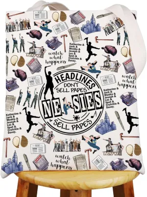 G2TUP Musical Tote Bag Musical Lover gifts Katherine & Jack & Medda & Joseph & Gifts Musical Shoulder Bag