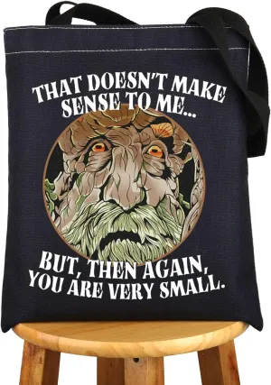 G2TUP Tree Beard Tote Bag Forest Ranger Gifts That Doesn't Make Sense To Me Tree Beard Gifts Fantasy Book Shoulder Bag