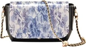 GAIGEO Coral Corals and Fish Watercolor Medium Leather Crossbody Bag, Summer Crossbody Bags for Women