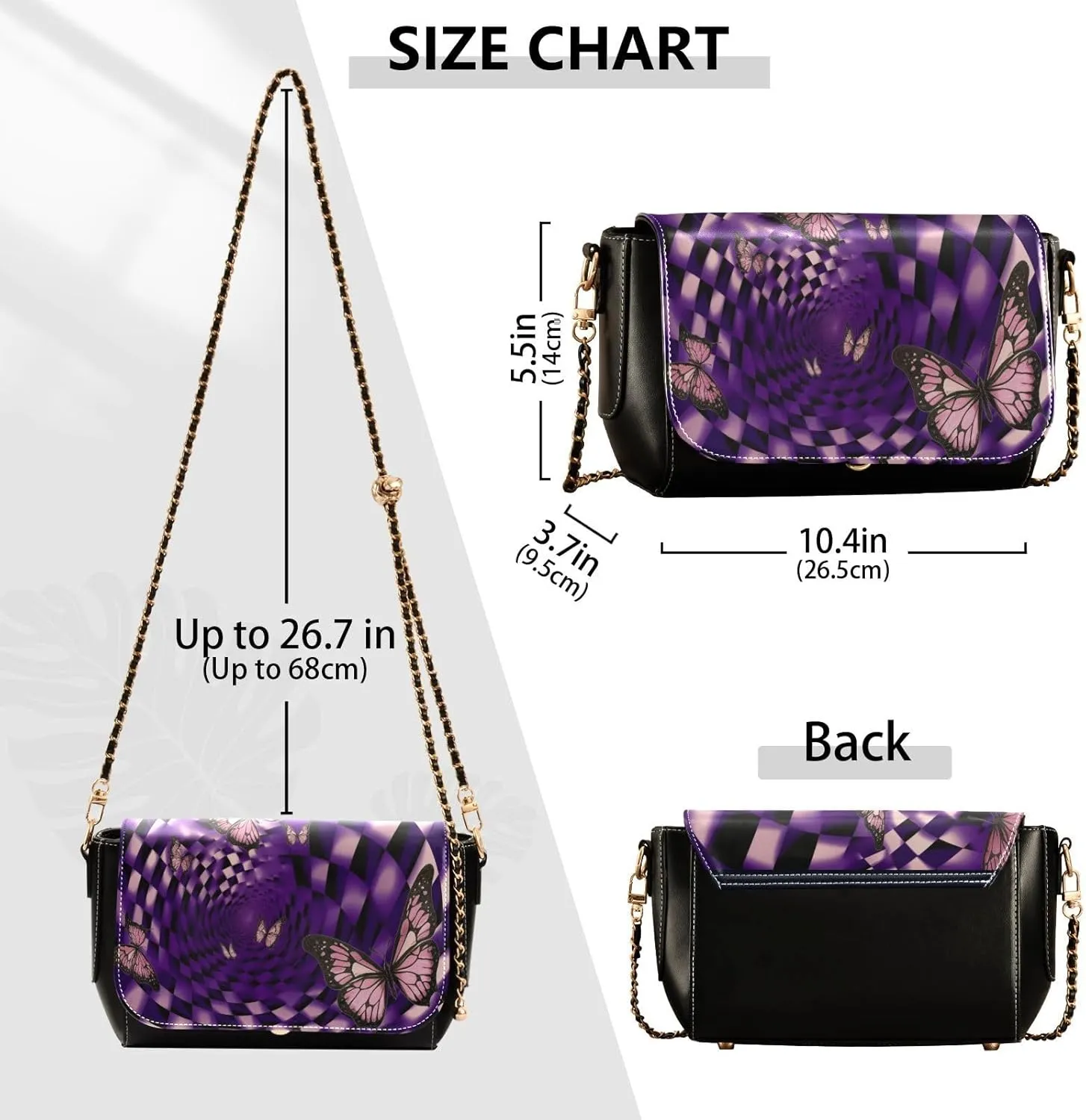 GAIGEO Mardi Gras Pattern Crossbody Leather Bags for Women, Leather Crossbody Bag, Womens Leather Crossbody Bags