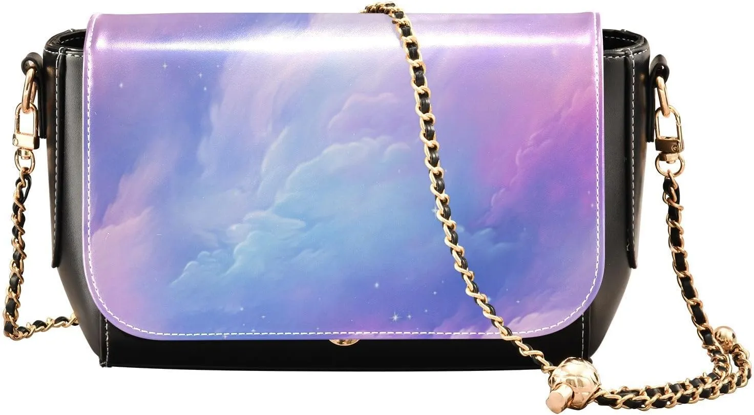GAIGEO Roses and Dragonflies Leather Women Crossbody Bag, Leather Purses for Women Crossbody Bag, Women's Shoulder Bag