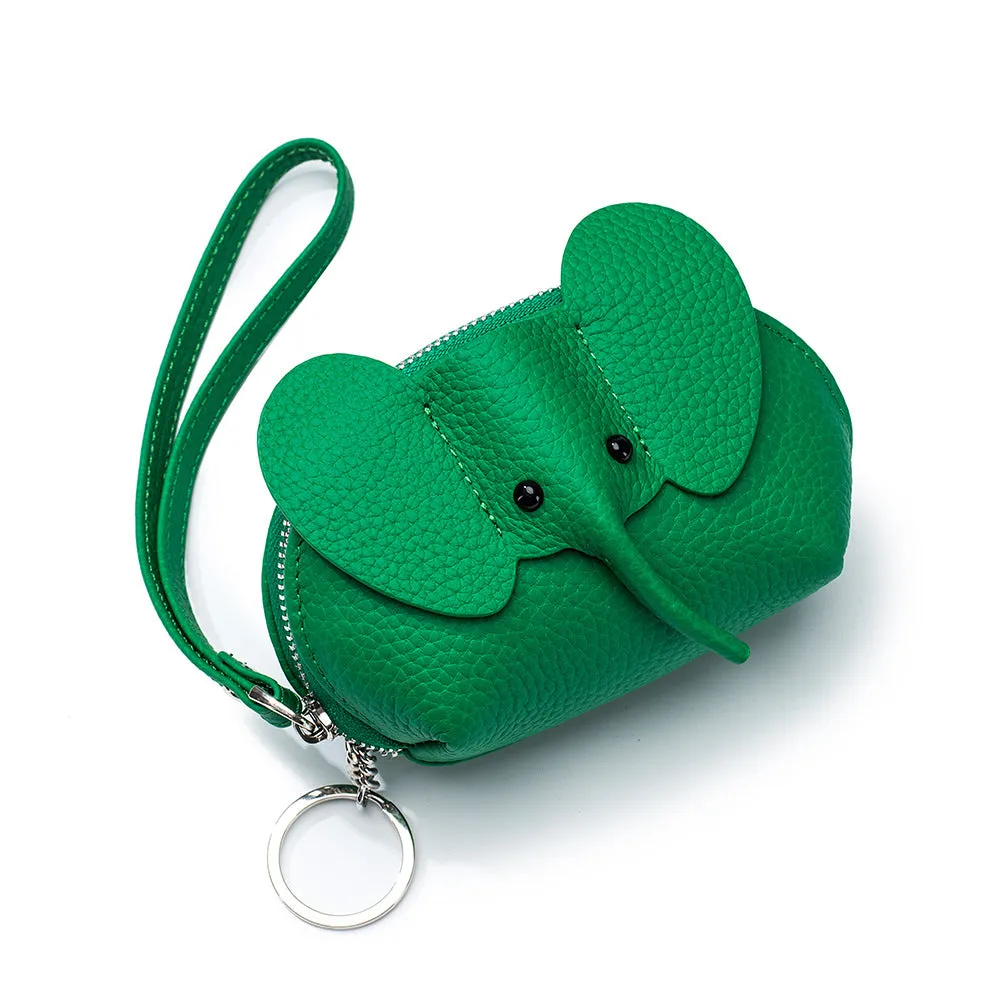 Genuine  Leather Elephant  Small Bag