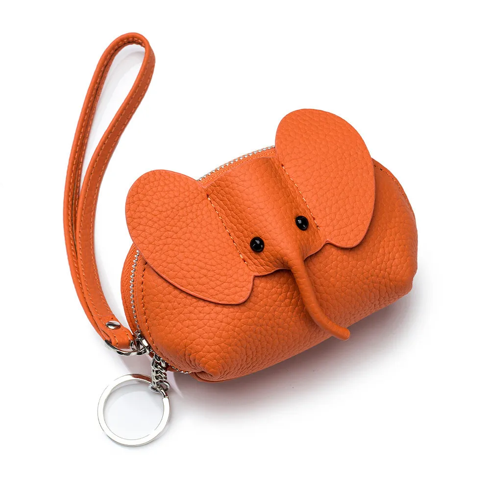Genuine  Leather Elephant  Small Bag