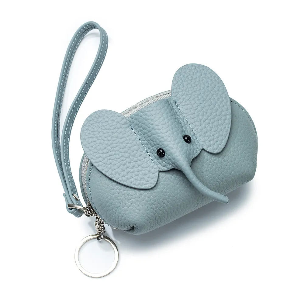 Genuine  Leather Elephant  Small Bag