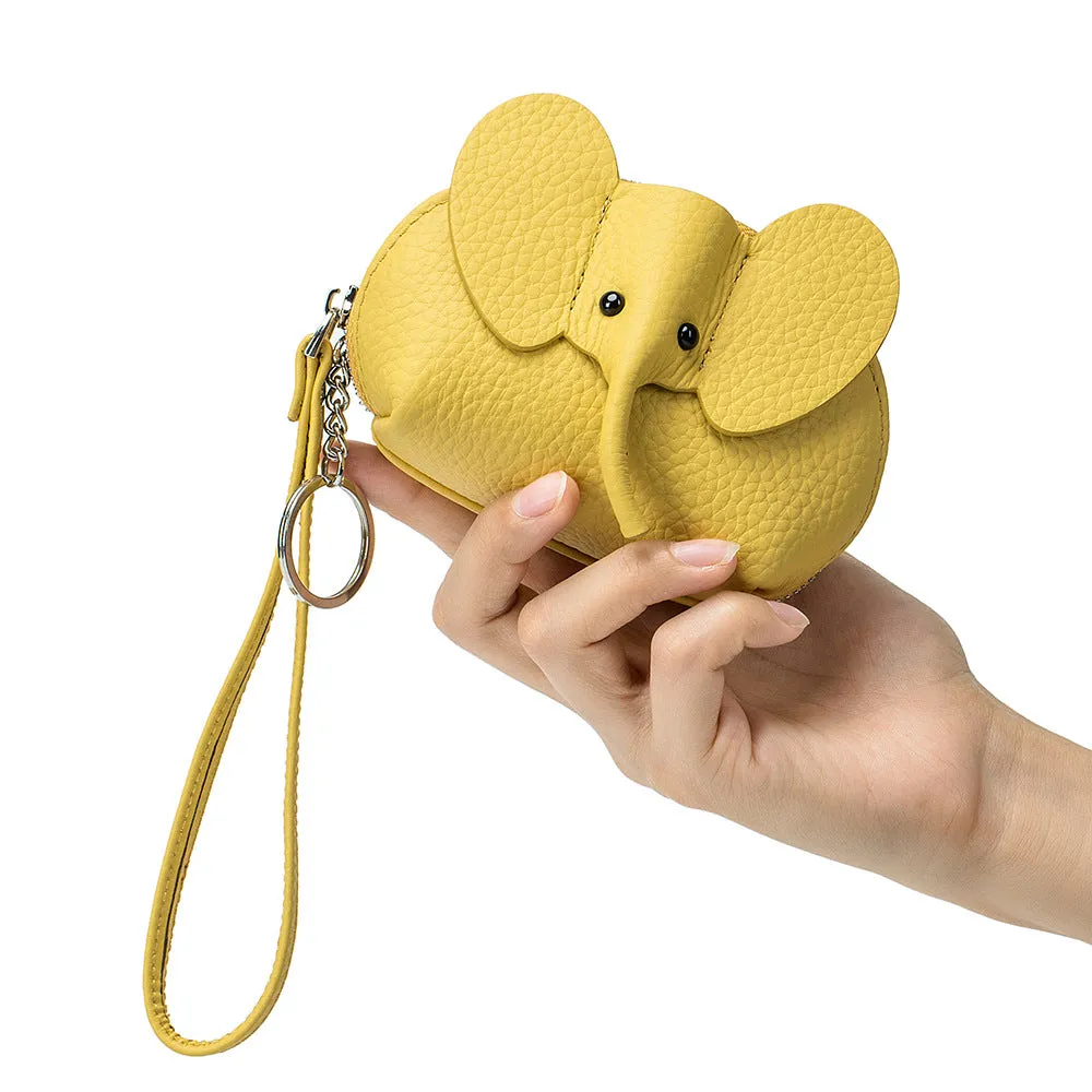 Genuine  Leather Elephant  Small Bag