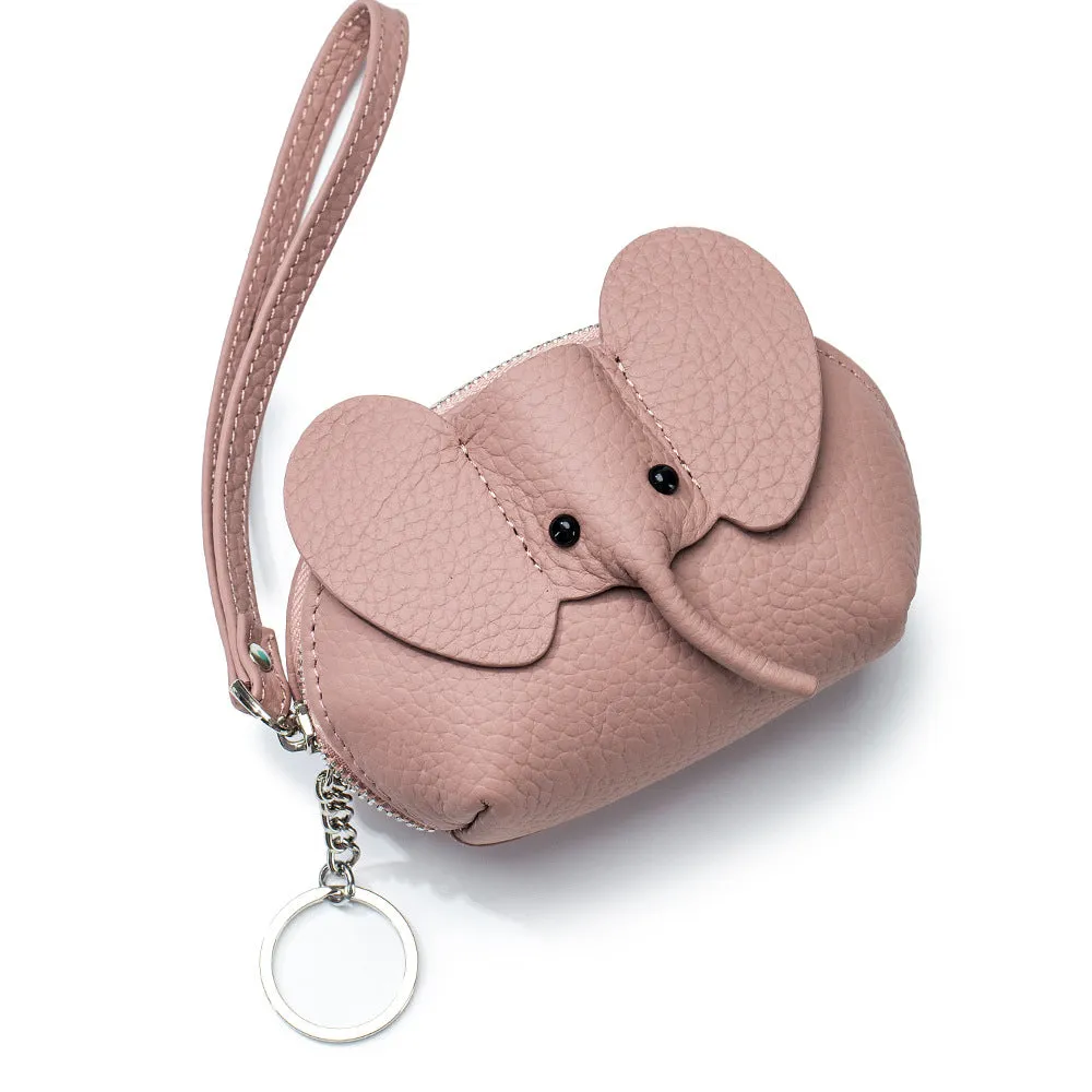 Genuine  Leather Elephant  Small Bag