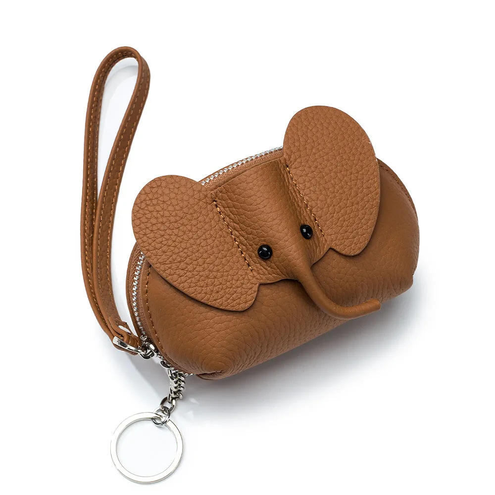 Genuine  Leather Elephant  Small Bag