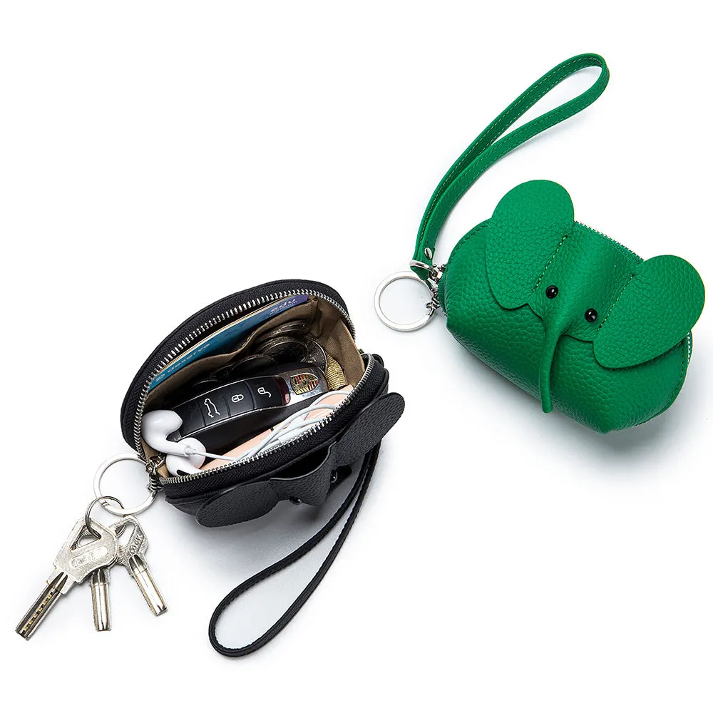 Genuine  Leather Elephant  Small Bag