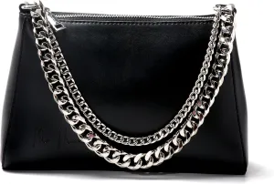 Genuine leather handbags For Women-Real Leather Purses For Women, Handheld Shoulder Clutch Evening Bag