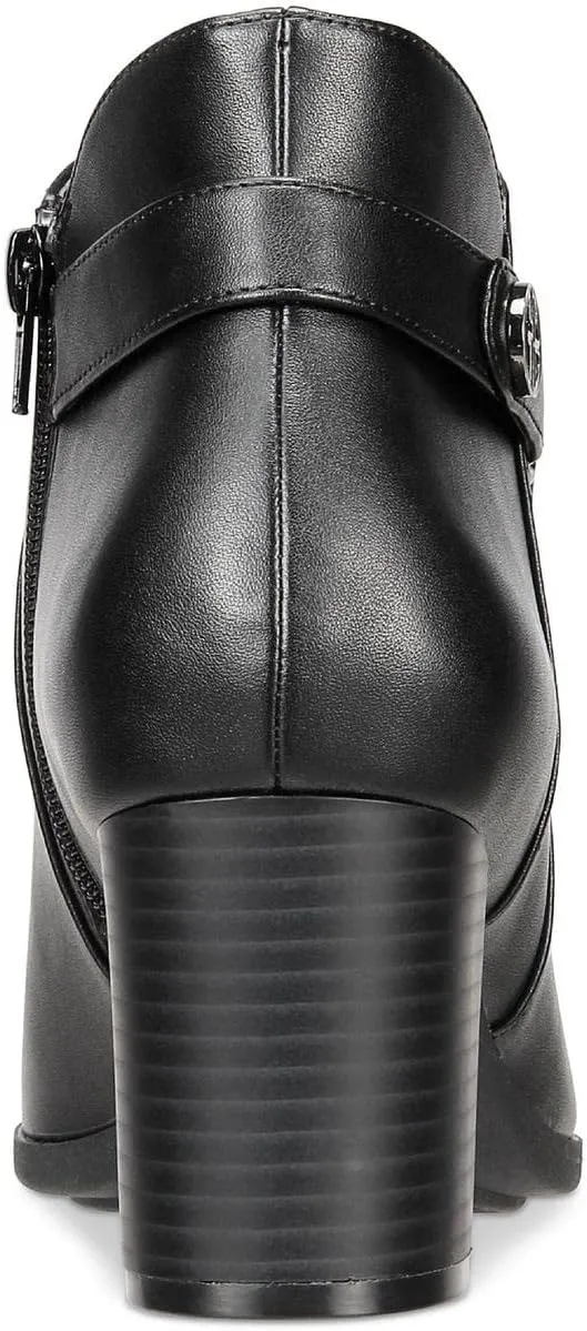 Giani Bernini Womens Artemy Block Heel Slip On Booties