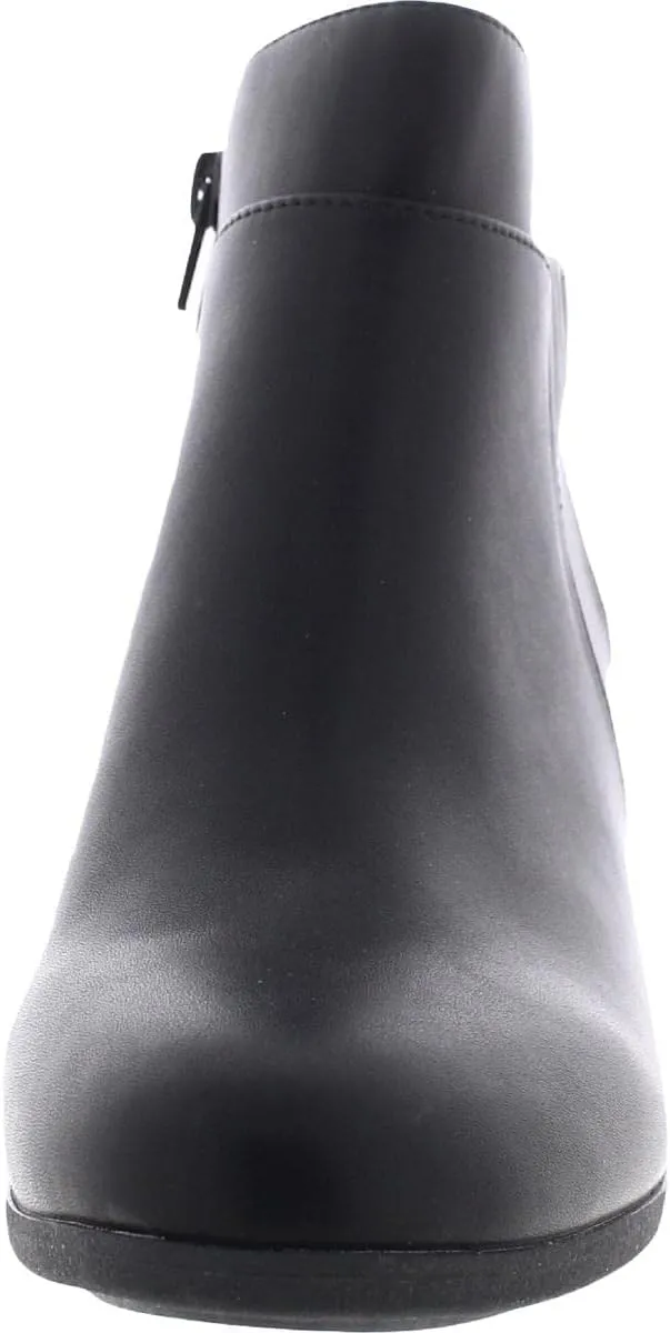 Giani Bernini Womens Artemy Block Heel Slip On Booties
