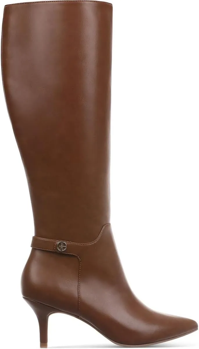 Giani Bernini Womens Crueella Slip On Pointed Toe Knee-High Boots