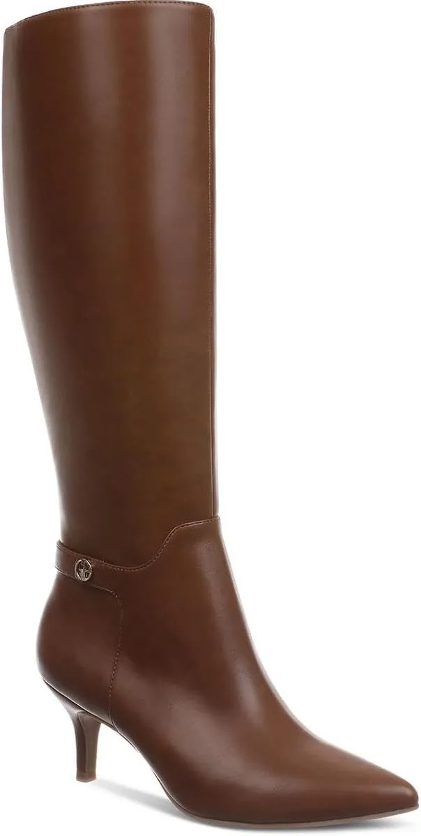 Giani Bernini Womens Crueella Slip On Pointed Toe Knee-High Boots