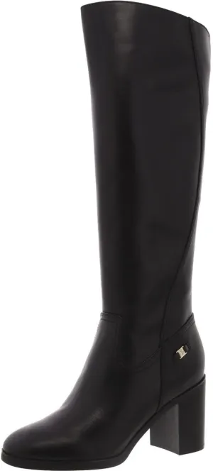 Giani Bernini Womens Odettee Leather Almond Toe Knee-High Boots