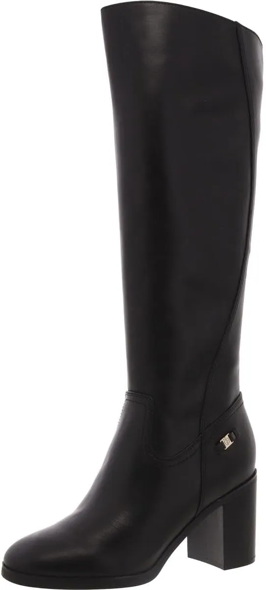 Giani Bernini Womens Odettee Leather Almond Toe Knee-High Boots