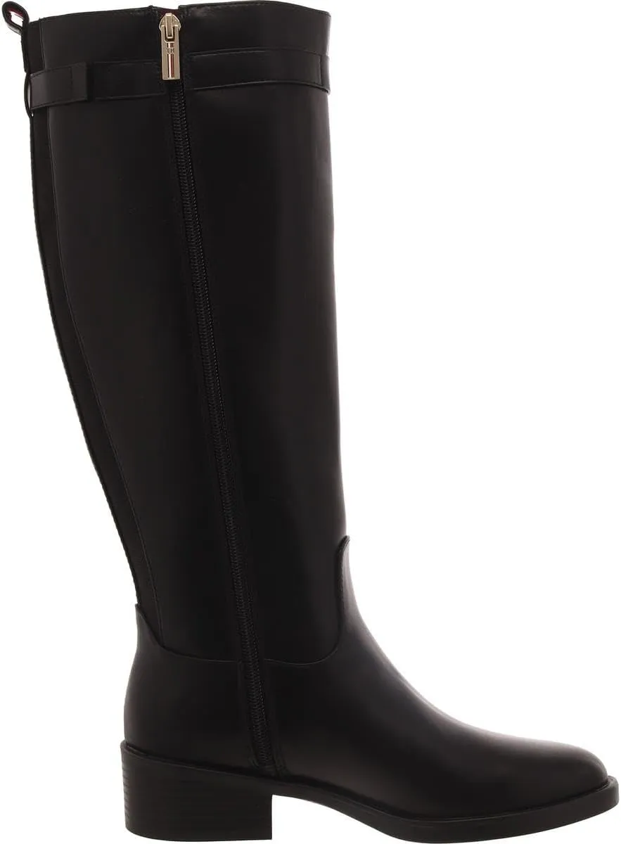 Giani Bernini Womens Odettee Leather Almond Toe Knee-High Boots