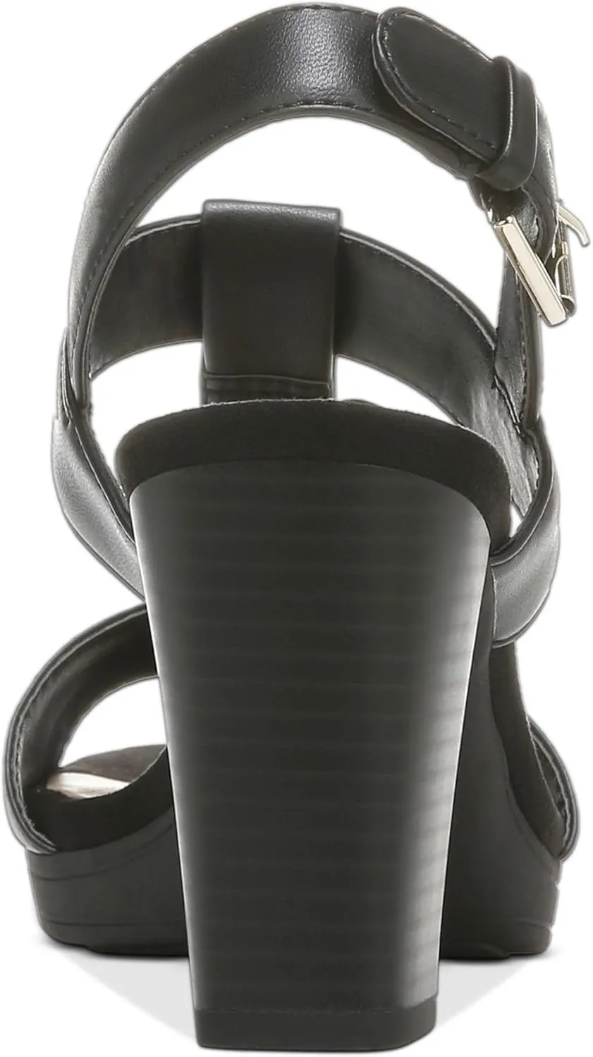 Giani Bernini Womens Paulette Faux Leather T-Strap Block Heel