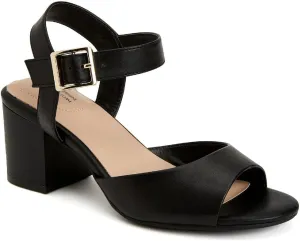 Giani Bernini Womens Townsonn Memory Foam Ankle Strap Block Heels