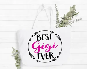 Gigi Tote Bag | Grandma Gifts | Gigi Gifts | Gigi Christmas Gift | Christmas Gift from Grandkids