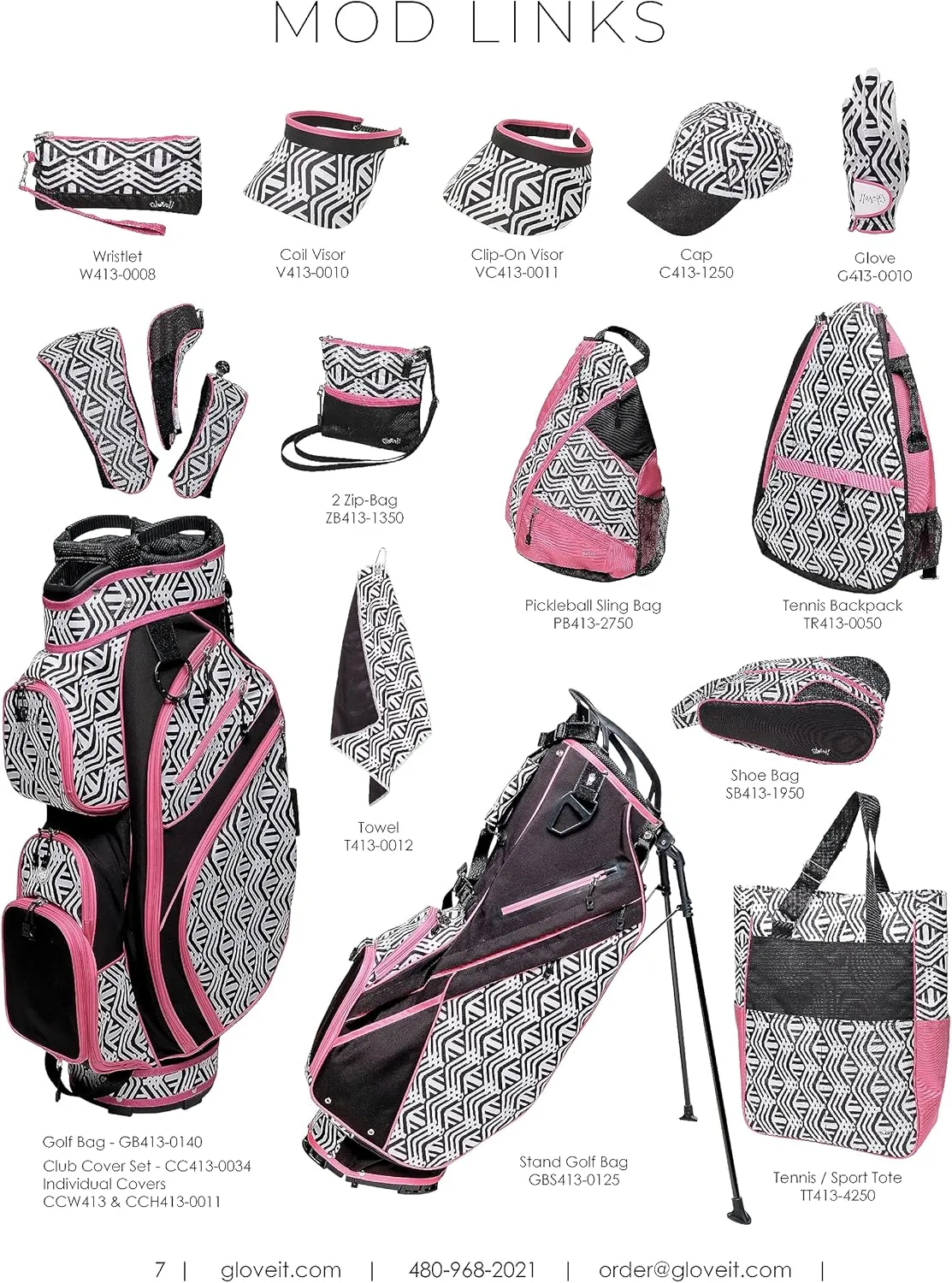 Glove It Women’s Golf Bag, Lightweight Golf Cart Bag for Ladies