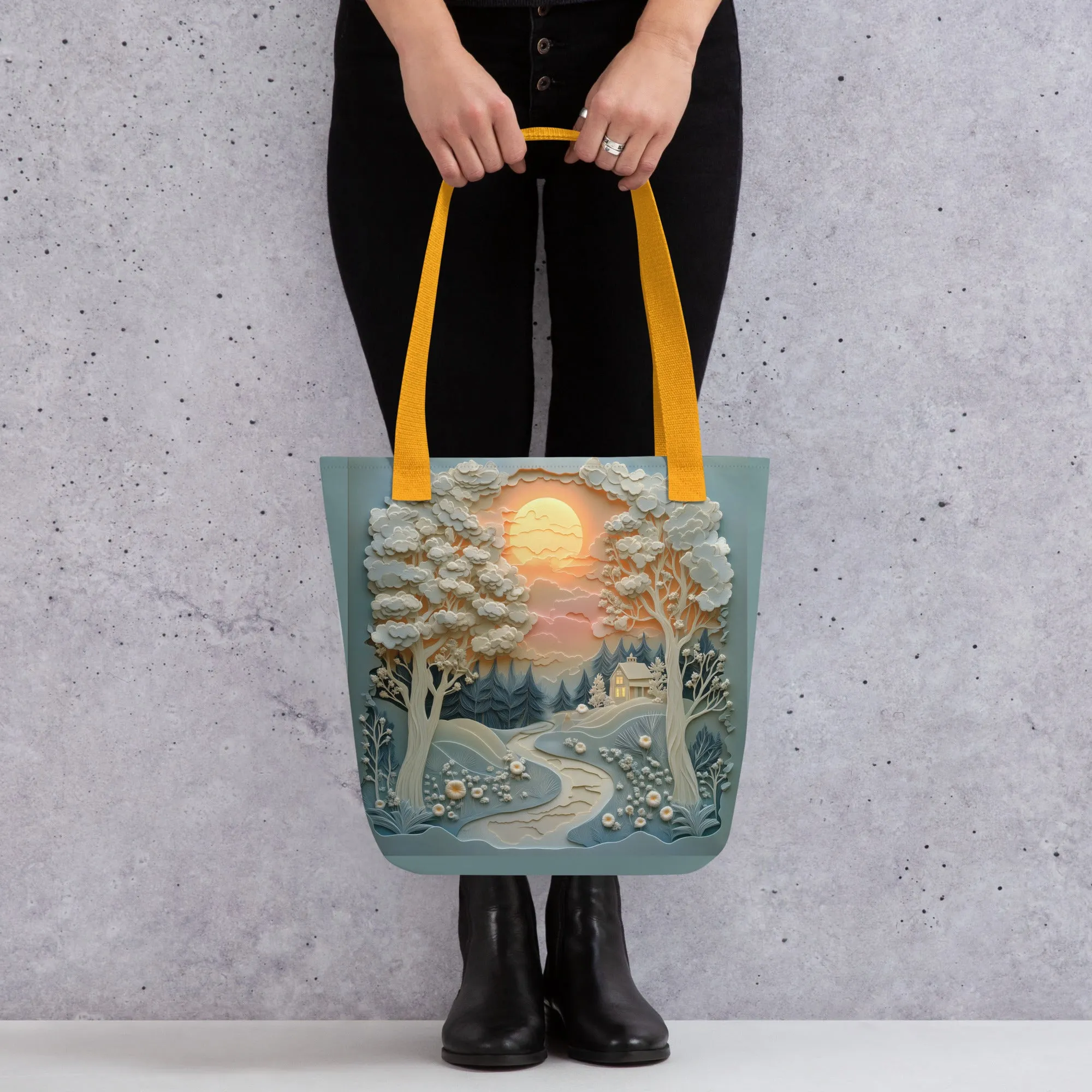 Glowing Landscape - Tote Bag