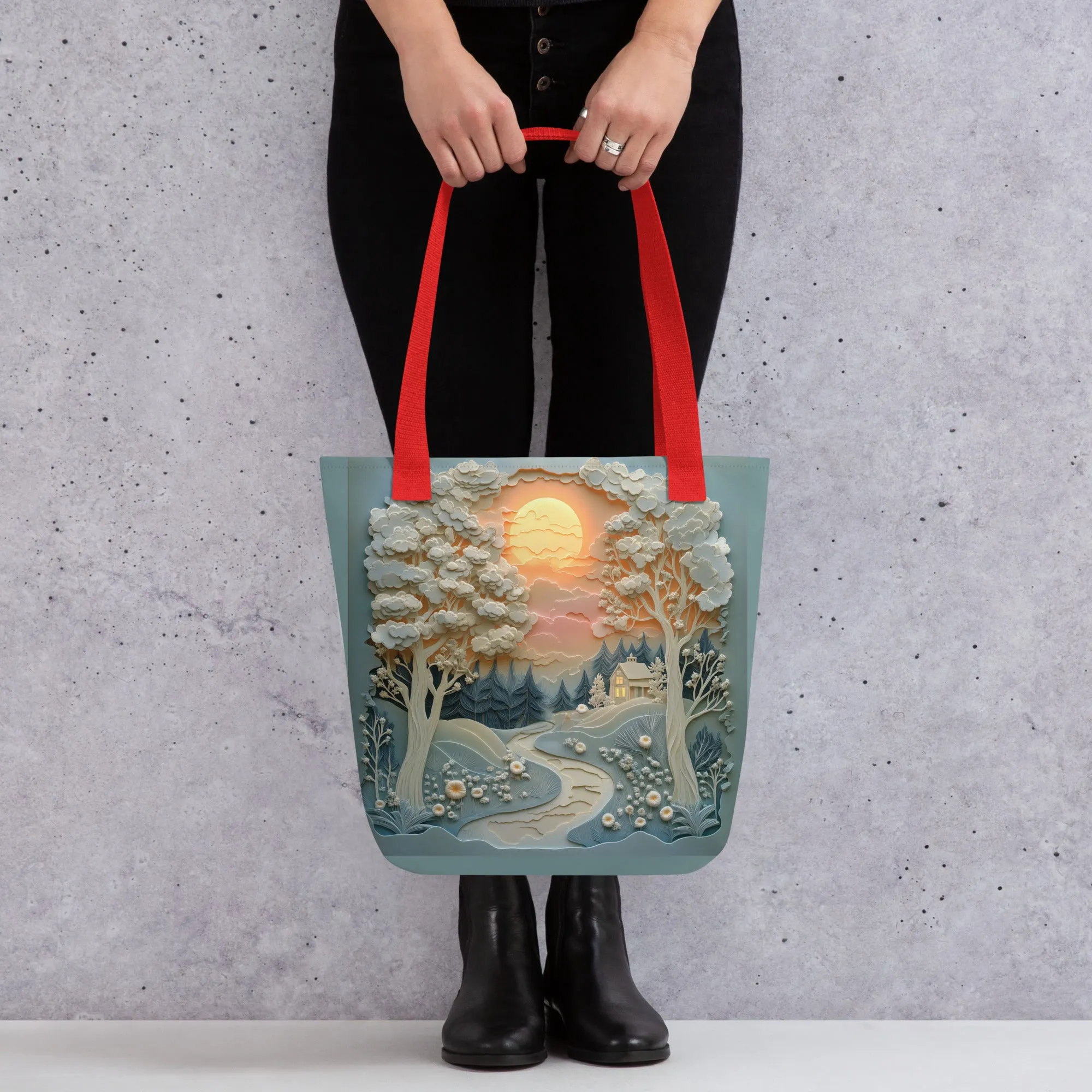 Glowing Landscape - Tote Bag