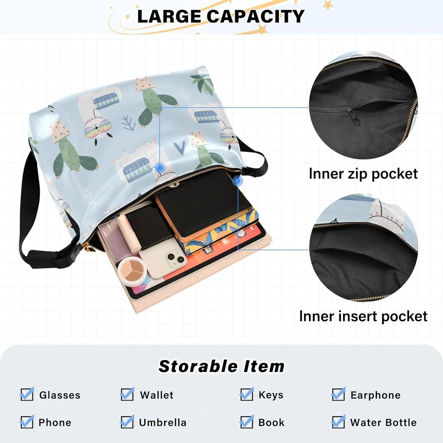 Green Dinosaur Hobo Ladies Handbags Leather Large Men Purses Soft Animal Print Designer Hobo Bags